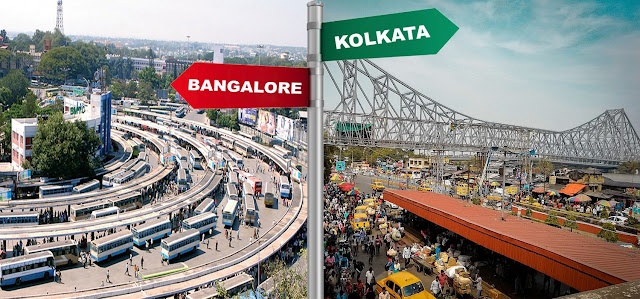 How to plan to relocate from Bangalore to Kolkata?