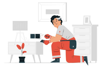 Hire a Professional Electrician in Delhi.