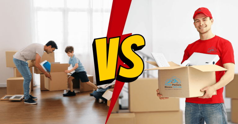 Self Relocation vs Packers and Movers.