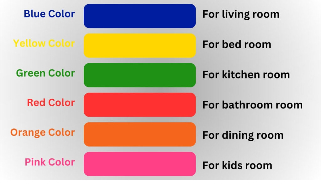 color code for home shifting