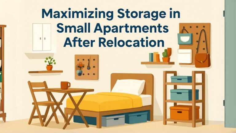 Moving to a small space: How to maximize storage after relocation?